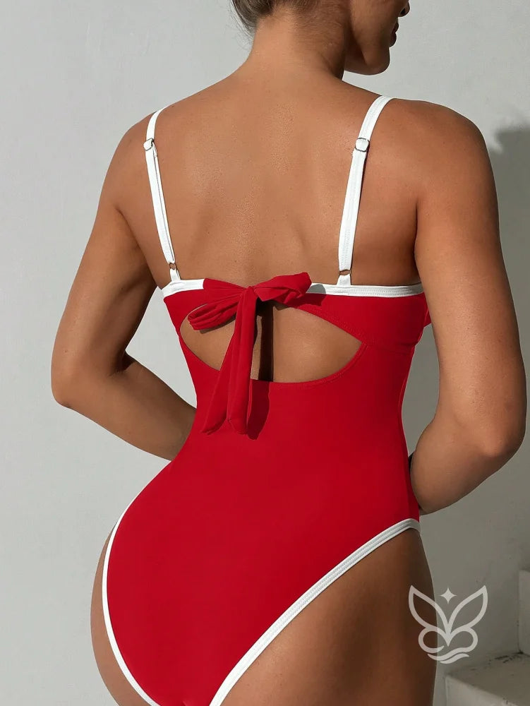 Maiô Modelador Com Bojo E Detalhes Contrastantes Maiô Modelador Com Bojo E Detalhes Contrastantes