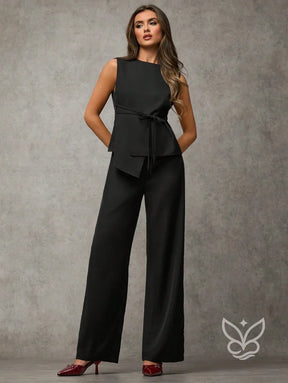 Conjunto Blazer Colete Assimétrico E Calça Social Conjunto Blazer Colete Assimétrico E Calça Social