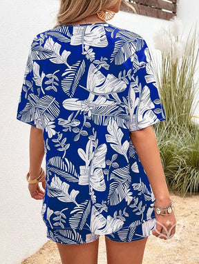 Conjunto Blusa Estampada e Short Charmoso Conjunto Blusa Estampada e Short Charmoso
