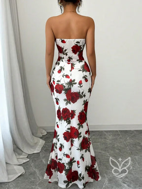 Conjunto Saia Longa E Cropped Tomara Que Caia Estampa Floral Conjunto Alfaiataria Cropped De Alças Finas E Calça