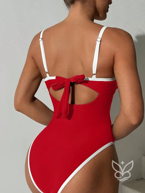 Maiô Modelador Com Bojo E Detalhes Contrastantes Maiô Modelador Com Bojo E Detalhes Contrastantes
