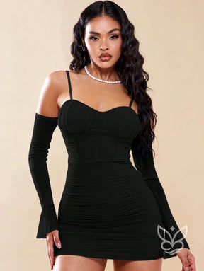 Vestido Bodycon Com Franzido No Busto E Decote Tomara Que Caia Vestido Bodycon Com Franzido No Busto E Decote Tomara