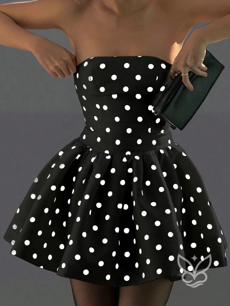 Vestido Curto Cropped Halter Cintura Franzida E Costas Borboleta Preto / PP Vestido Curto Cropped Halter Cintura