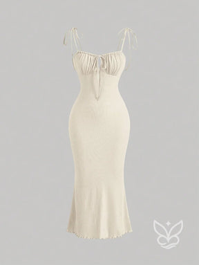 Vestido Mini Franzido no Busto Amarração no Ombro e Decote Cami Damasco / PP Vestido Mini Franzido no Busto Amarração