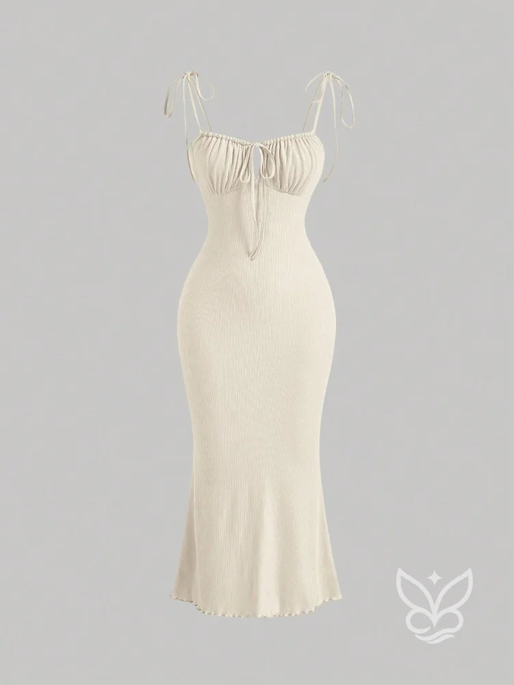 Vestido Mini Franzido no Busto Amarração no Ombro e Decote Cami Damasco / PP Vestido Mini Franzido no Busto Amarração
