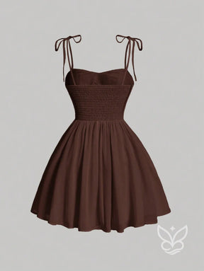 Vestido Solto Com Alça E Franzido No Busto Vestido Solto Com Alça E Franzido No Busto