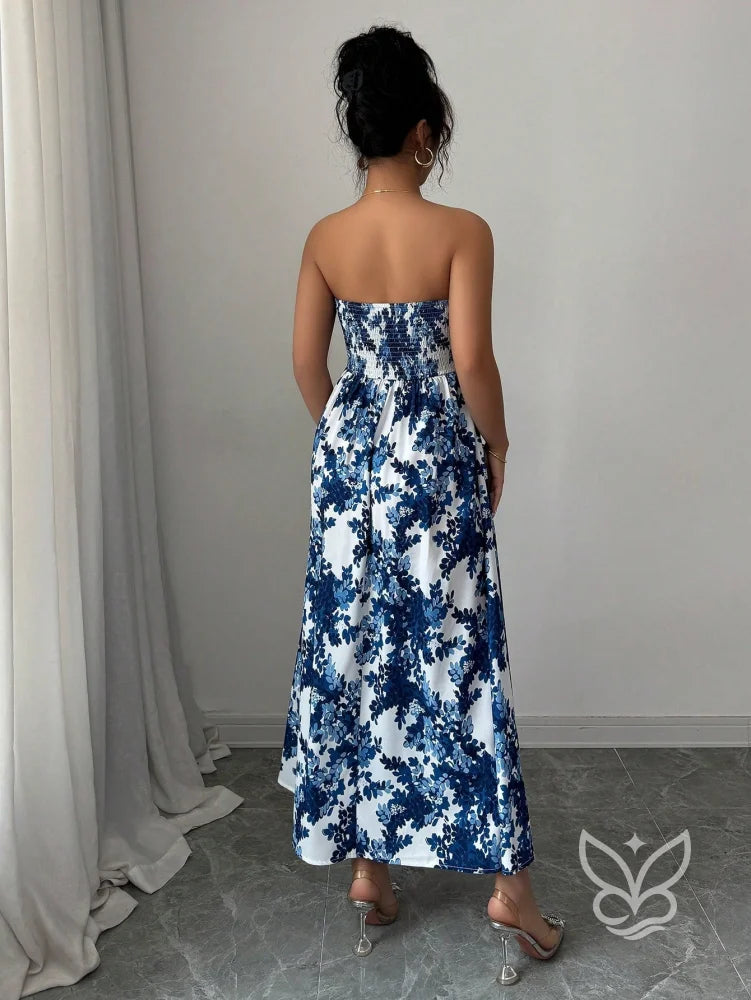 Vestido Tubinho Estampado Com Caimento Ajustado Estilo Casual Vestido Tubinho Estampado Com Caimento Ajustado Estilo