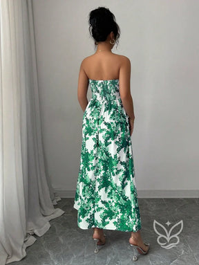 Vestido Tubinho Estampado Com Caimento Ajustado Estilo Casual Vestido Tubinho Estampado Com Caimento Ajustado Estilo