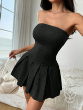 Vestido Tubinho Minimalista Caimento Ajustado E Estilo Fashion Preto / PP Vestido Tubinho Minimalista Caimento Ajustado